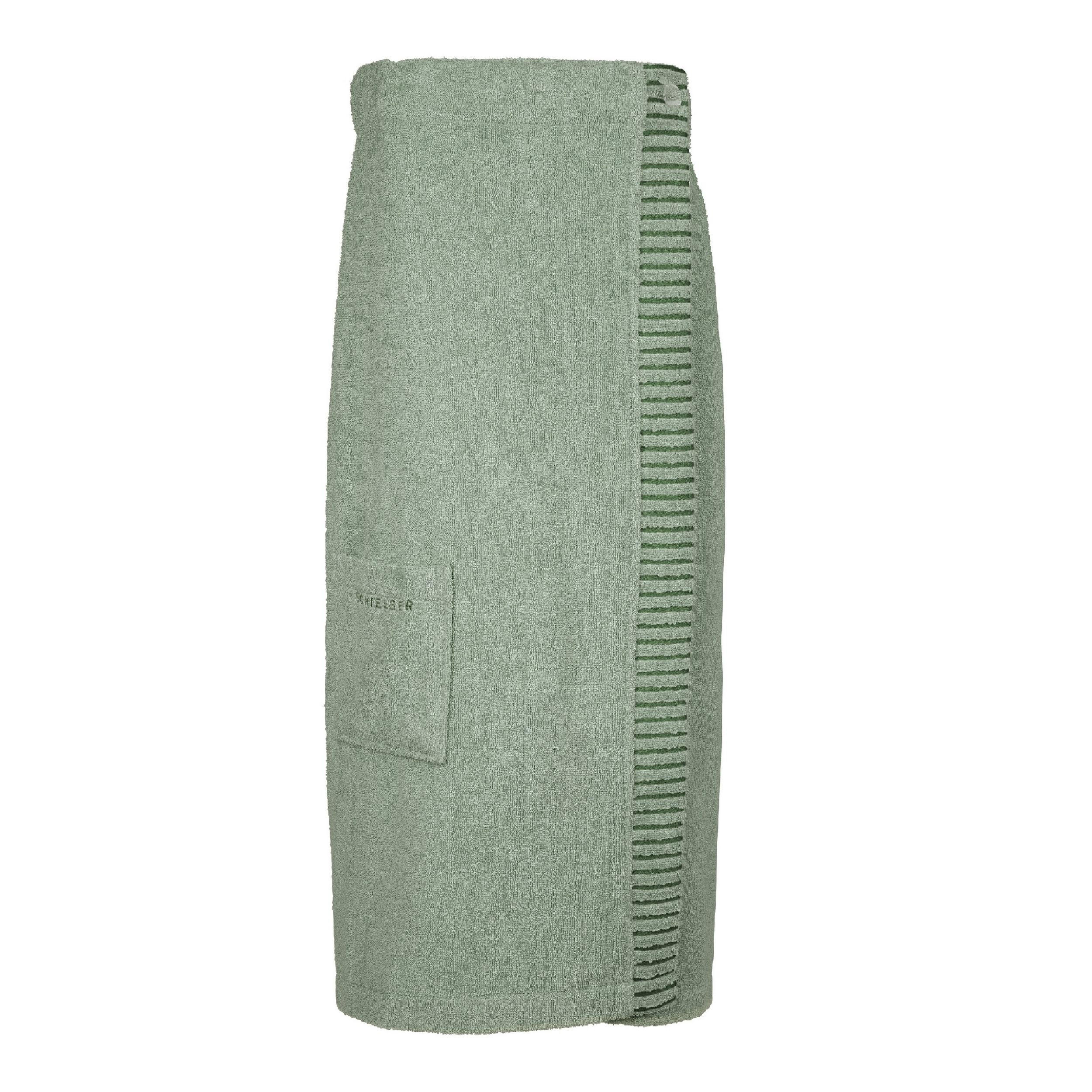SAUNAKILT Rom Damen - 36-42 - Hellgrün - Hellgrün, Textil (80/130cm) - SCHIESSER