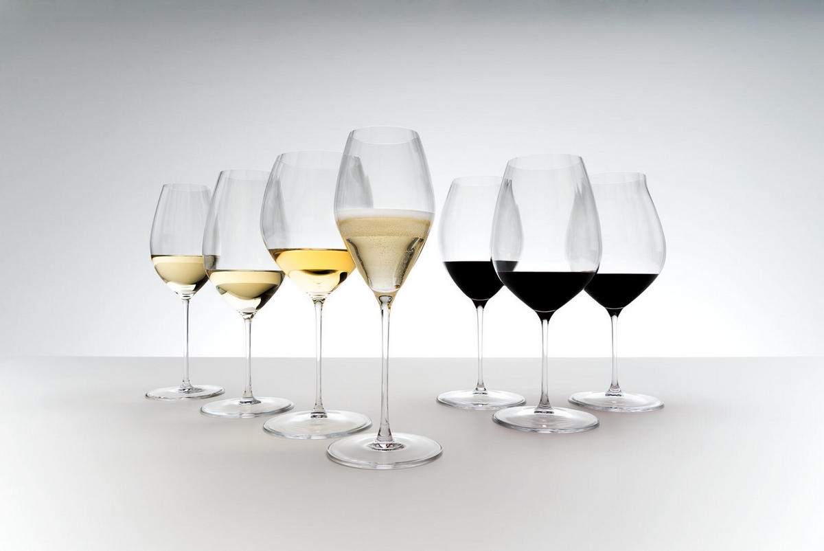 CHAMPAGNERGLÄSER Performance transparent 375 ml 4er Set - Transparent, Glas (0.375L) - Riedel
