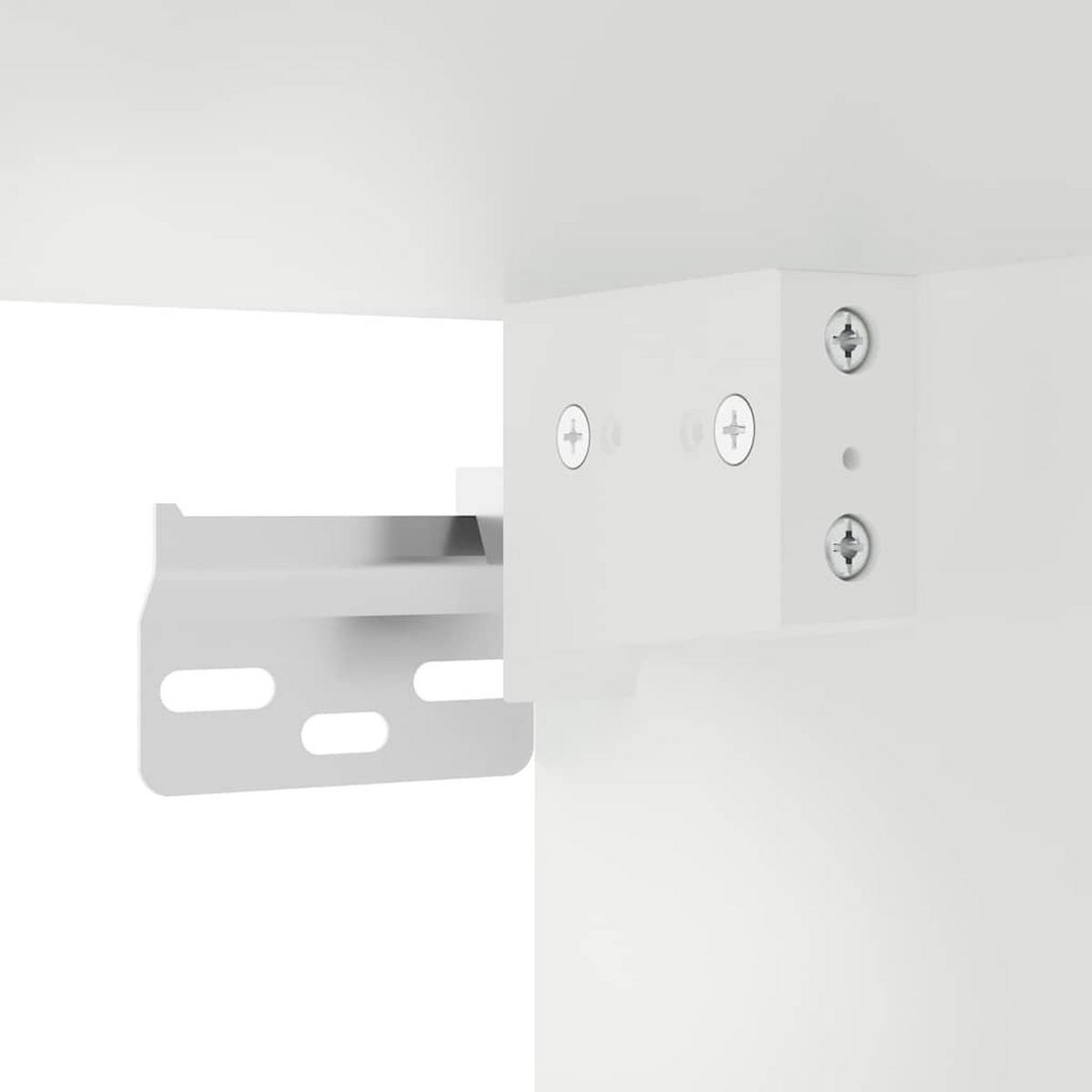 KÜCHEN-HÄNGESCHRANK Betongrau Holzwerkstoff - Grau, Holzwerkstoff (31/60/80cm) - vidaXL