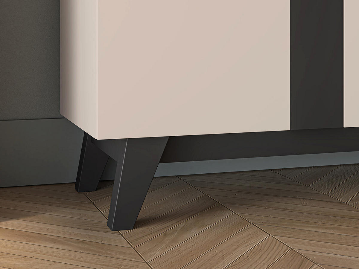 KOMMODE – 120 cm – Freshion – Kaschmir – KM-034 - Kaschmir, Holzwerkstoff (120/85/40cm) - hi-markt