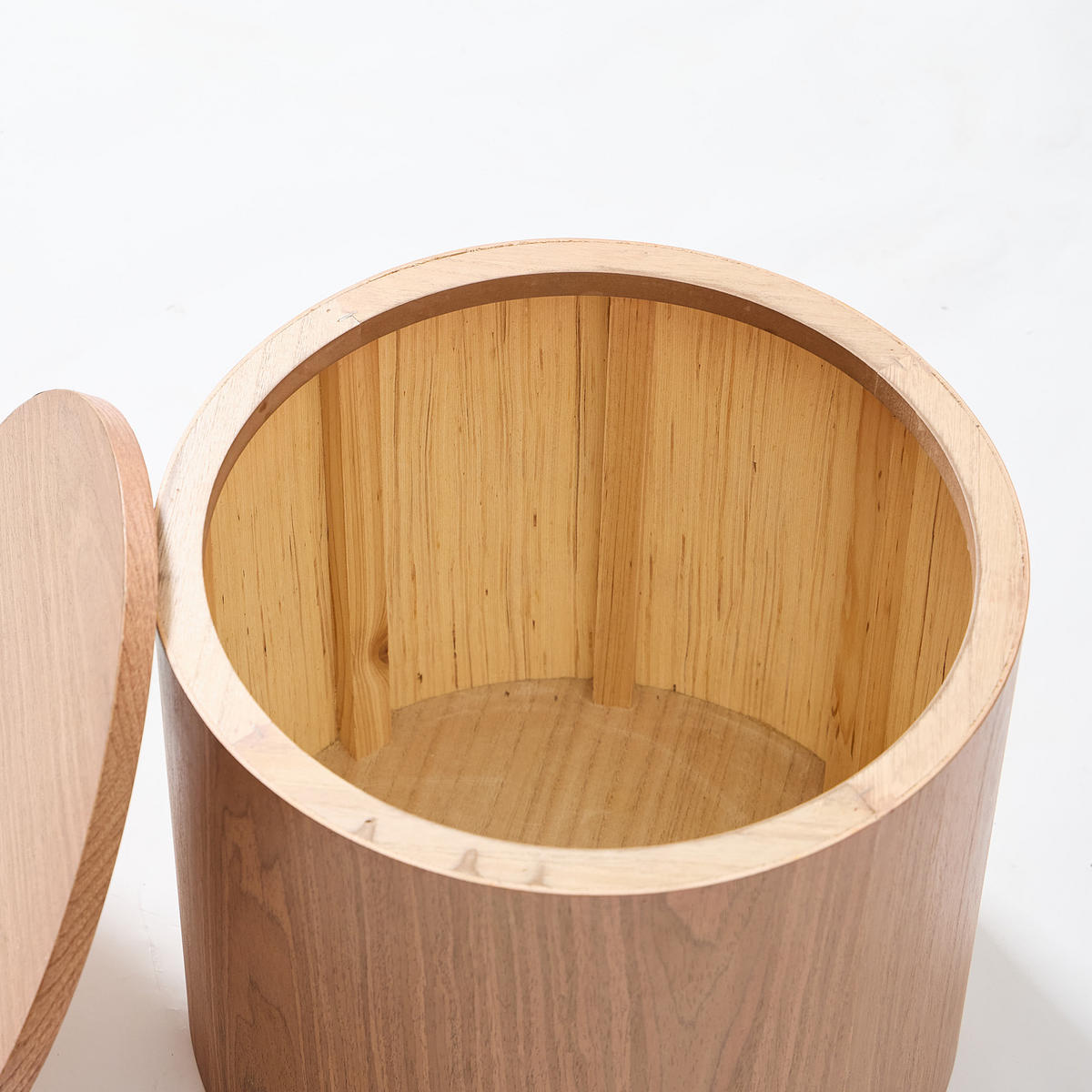 COUCHTISCH (2er set) Rund Braun 50 x 50 x 39 cm - Braun, Holz (50/50/38.5cm) - Nordlys