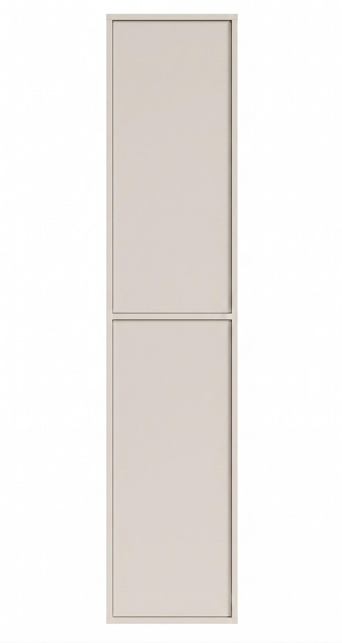 BADEZIMMERSCHRANK Mali mit 2 Türen Cashmere - 38 x 33 x 160 cm - Kaschmir, Holz (38/170/33cm) - Badplaats