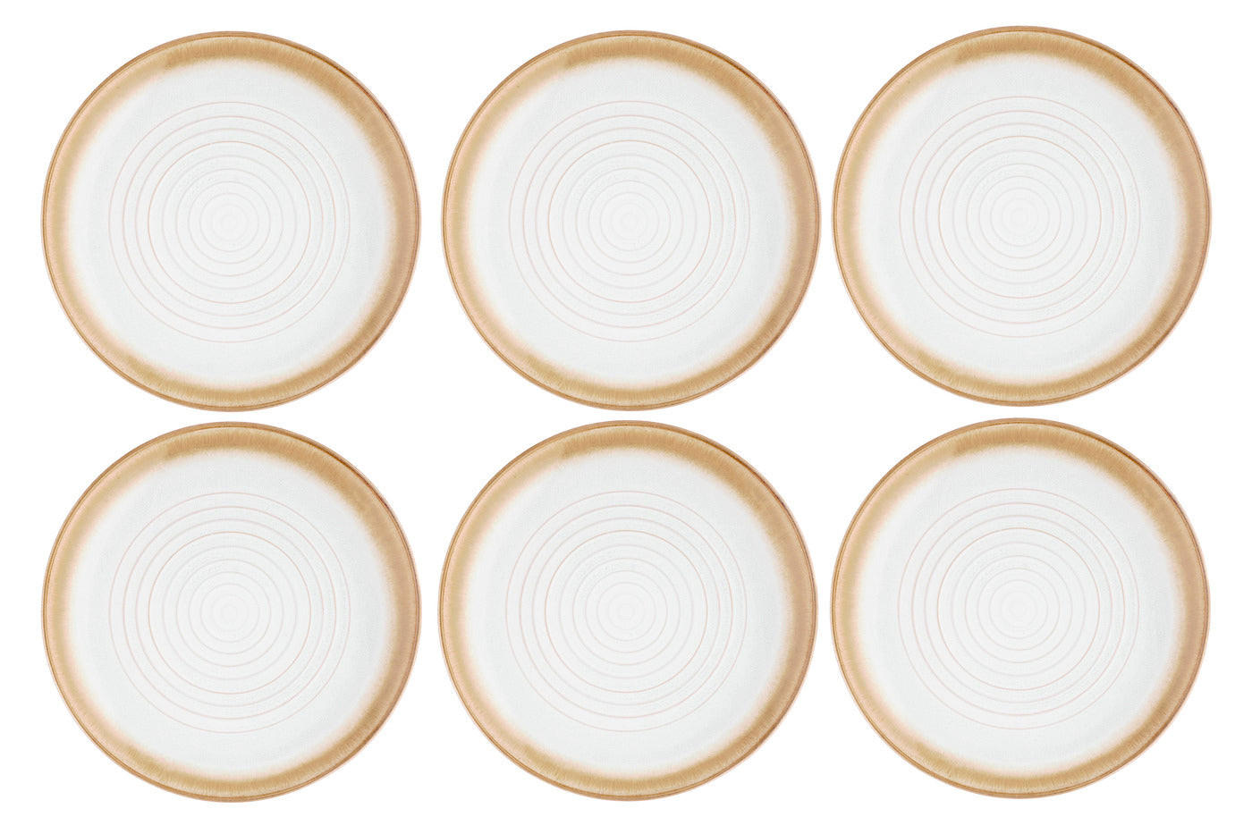 TELLER Cosmos Ø27,5cm - 6er-Set - Crème - Beige, Keramik (27.5cm) - Björn
