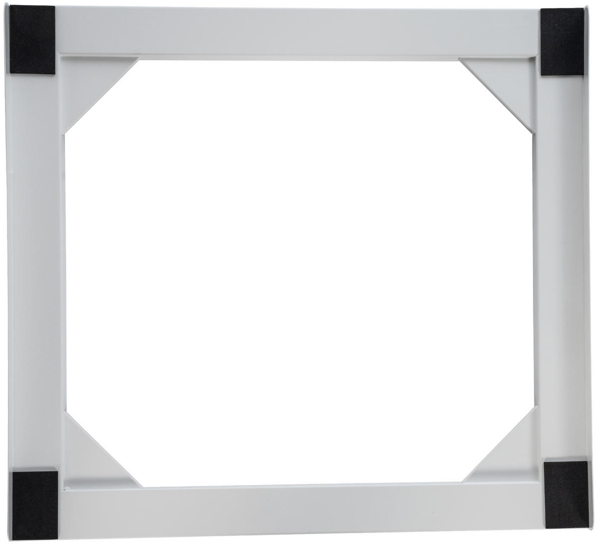 VERBINDUNGSRAHMEN für Waschmaschine/Trockner EDEO - Universal - Weiß, Metall (60/8/55cm) - DELUKE