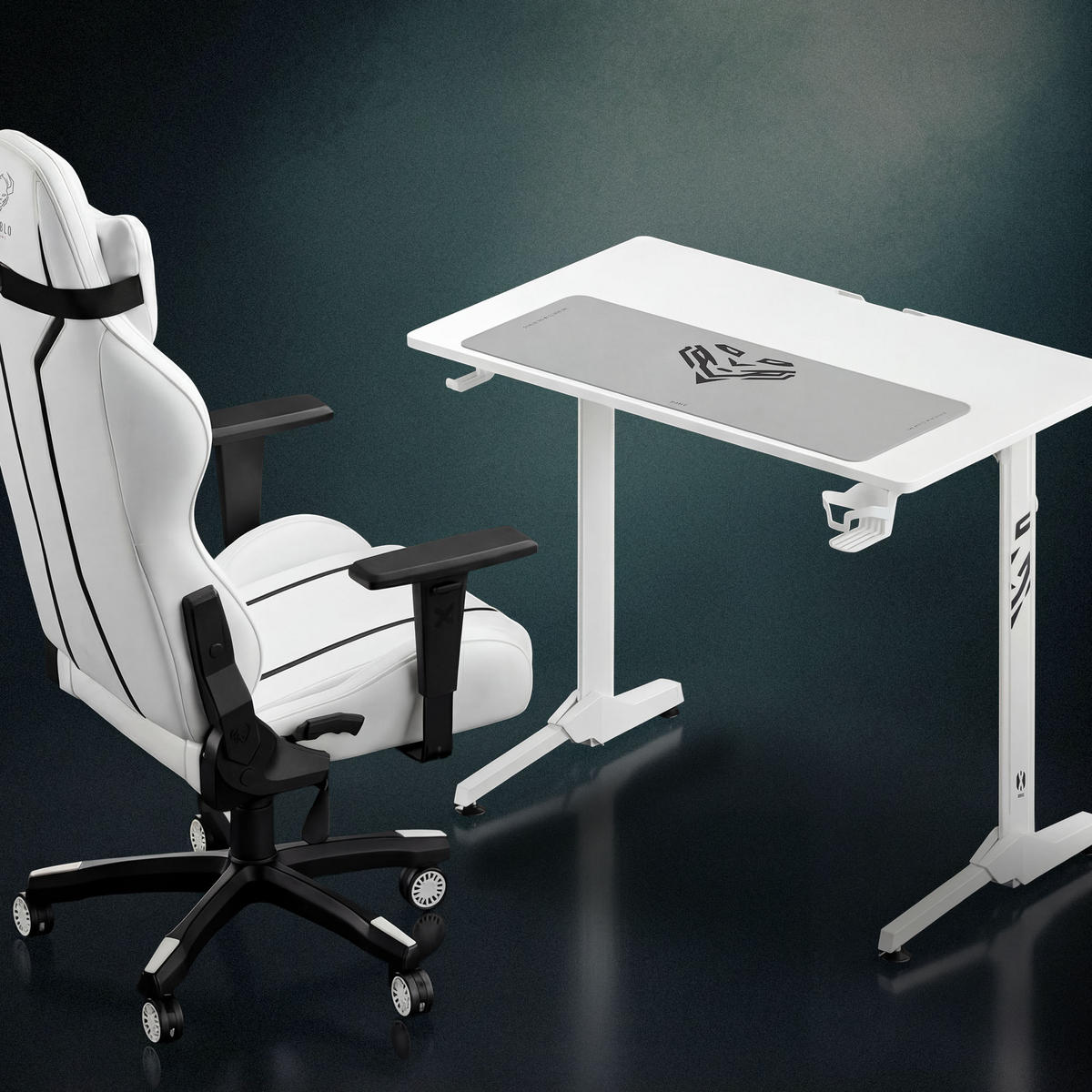 SCHREIBTISCH X-Mate - Weiß, Holzwerkstoff (60/100/75cm)