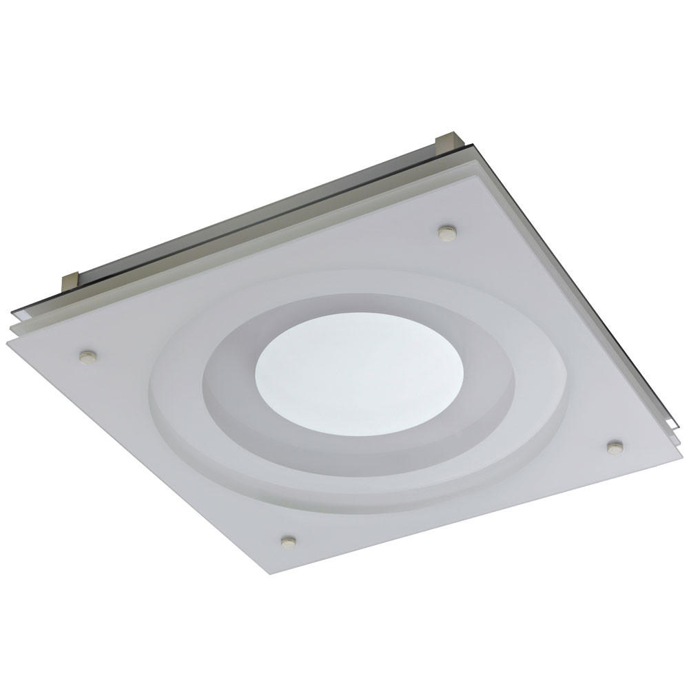 XXXLutz Led Silber 38x8.5x38 cm