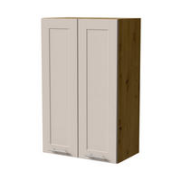 HÄNGESCHRANK Oslo W4/60 Eiche Artisan / Kaschmir Matt 60 / 32,5 / 96cm - Kaschmir/Eiche Artisan, Holz/Holzwerkstoff (60/96/32.5cm) - Feldmann-Wohnen