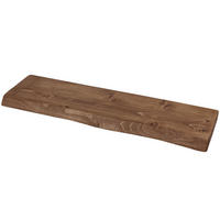 WANDREGAL rustikales 30/4,4/80 cm Nussbaum - Rotbraun, Holz (80/4.4/30cm)