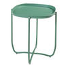 TABLETTTISCH Sandefjord - Grün, Metall (46/46/53cm) - [en.casa]