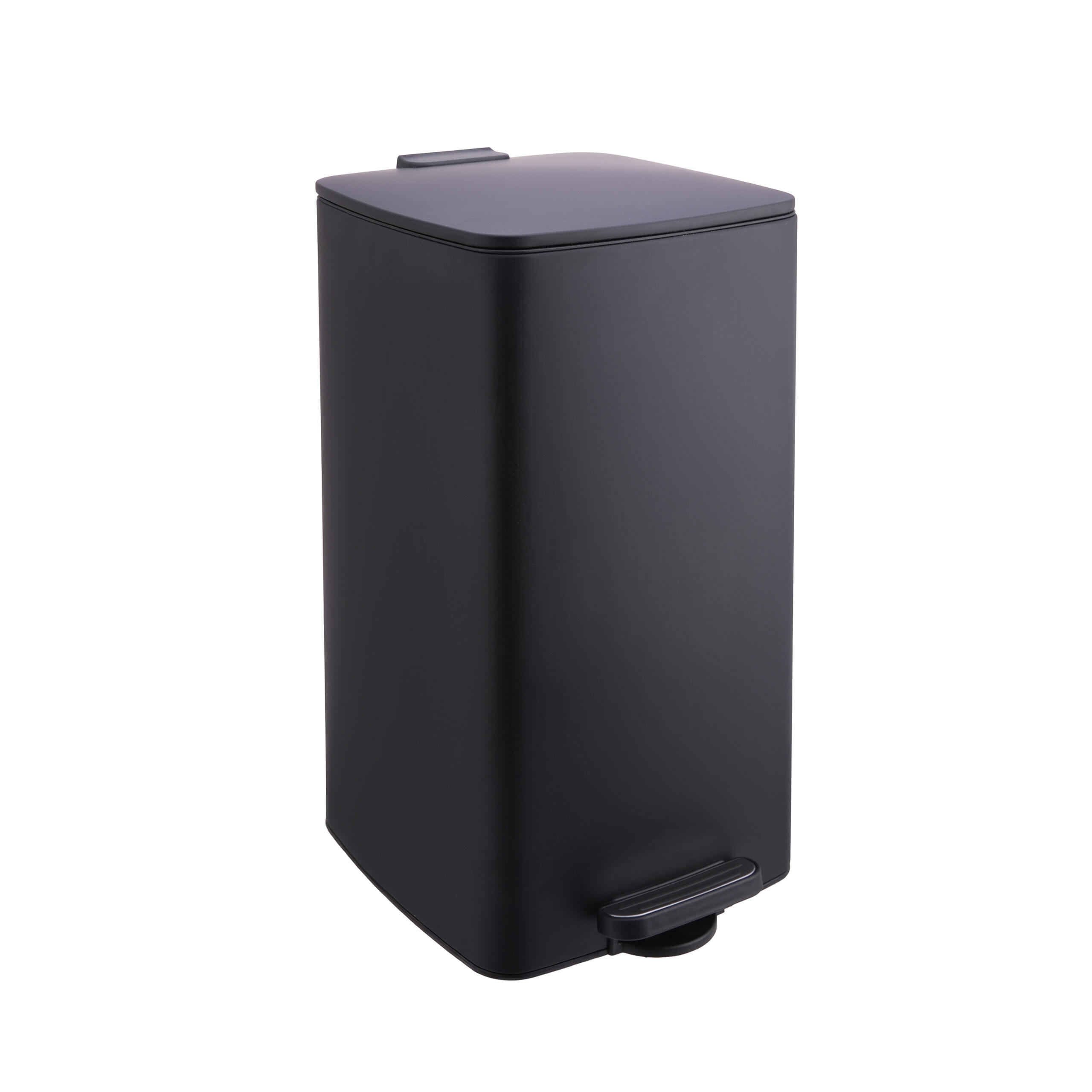 Relaxdays KOŠ Černý nášlapný Softclose 30 l