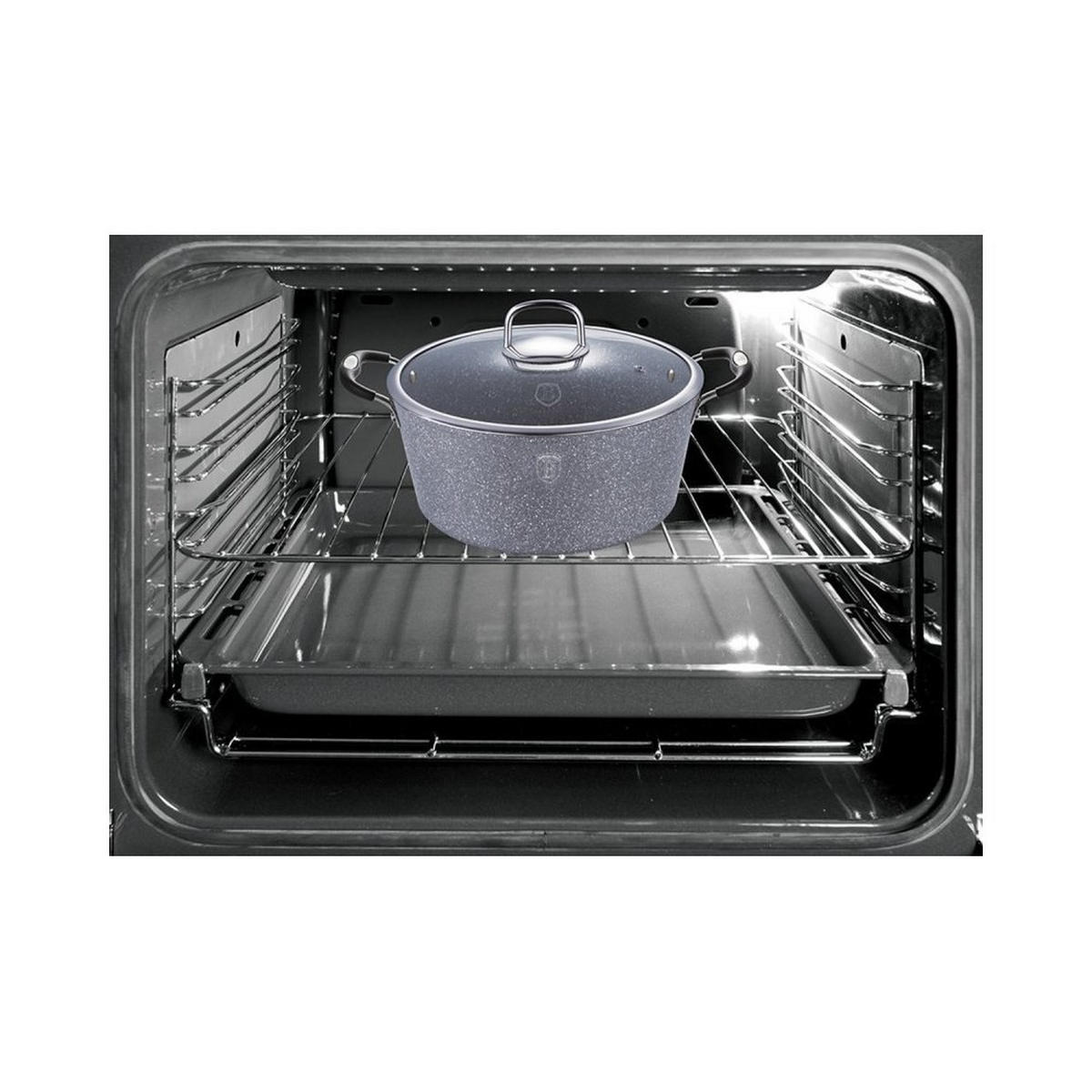 TOPFSET Grau 40/50/30 cm 31731 - Grau, Metall - Berlinger Haus