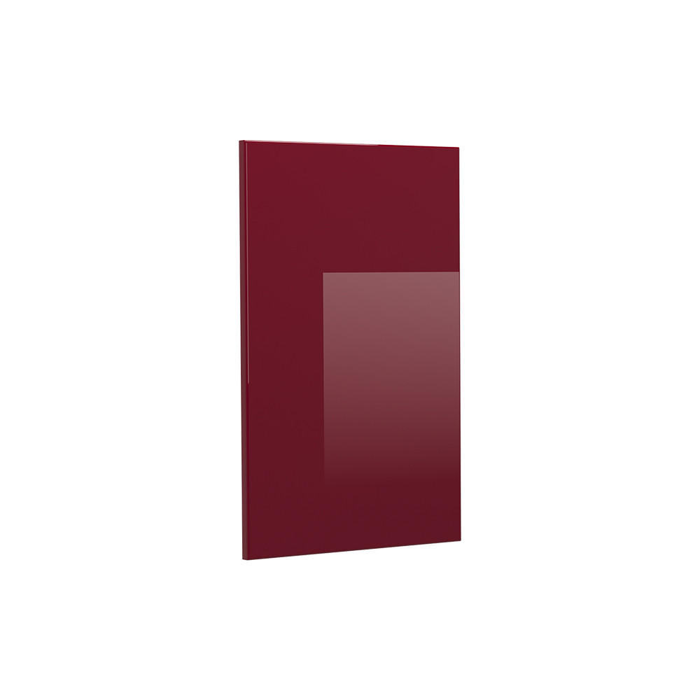 K&Ouml;KSFRONT R-Line R&ouml;d h&ouml;gblank 39.6x59 cm m&ouml;belfront f&ouml;r v&auml;ggsk&aring;p 59/39.6/1.6 cm