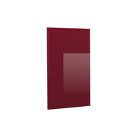 KÜCHENFRONT R-Line Rot Hochglanz 39.6 x 59 cm Möbelfront für den Hängeschrank - Rot, Holzwerkstoff (39.6/59/1.6cm) - Vicco