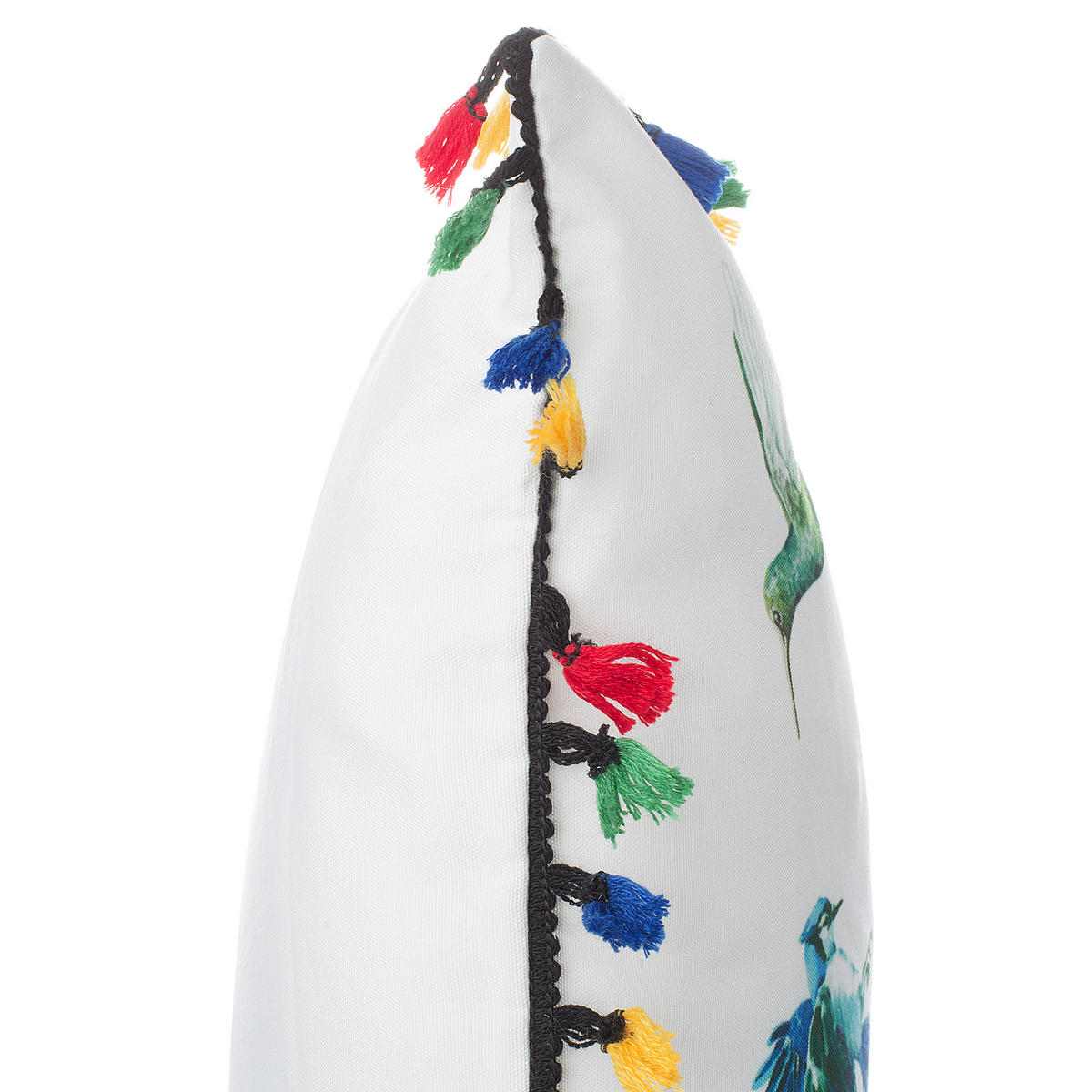 DEKOKISSEN 2er-Set Bunt 45/45 cm Mallow - Multicolor, Textil (45/45cm) - Beliani