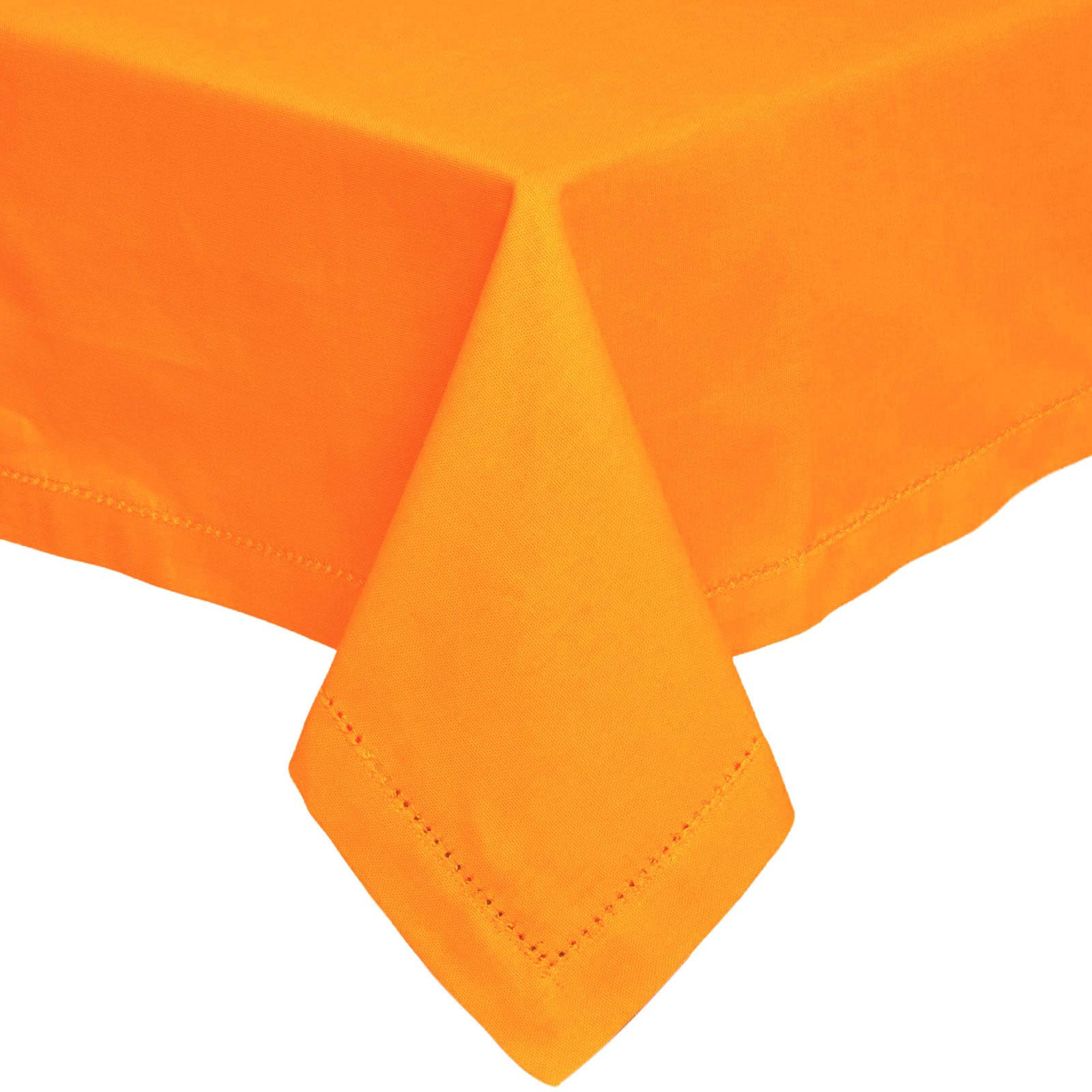 Homescapes Tischdecke Orange 178x300 cm