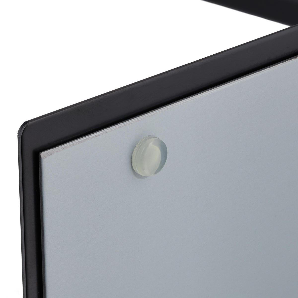 HANDTUCHSTÄNDER - Schwarz, Metall (51/86/19cm) - Relaxdays