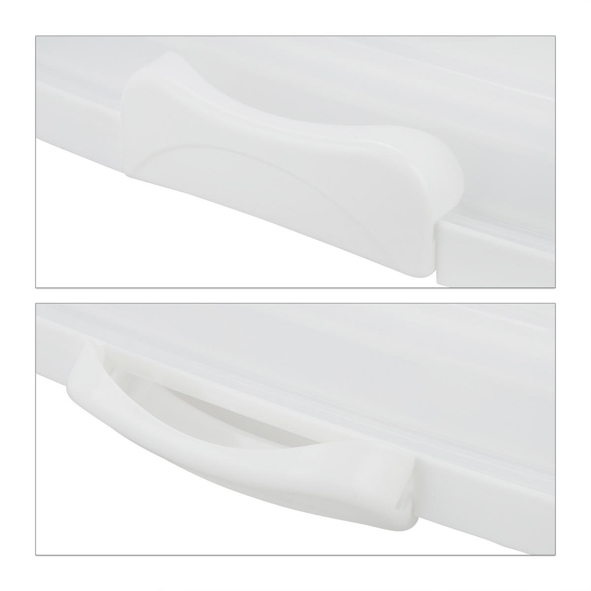 KUCHENBOX - Multicolor, Kunststoff (37.5/15.5/27.5cm) - Relaxdays