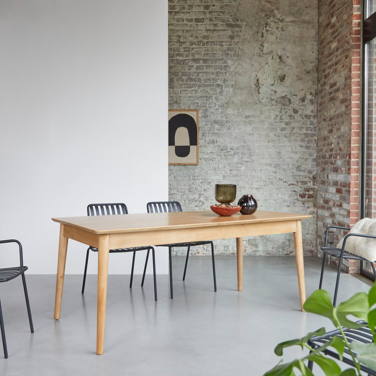 TISCH Cloé Natur aus Mango - Naturfarben, Holz (88/220/76cm) - Tikamoon