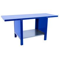 WERKBANK Buffalo Metal HxBxT 83 x 150 x 73 cm Traglast 700 kg Blau - Blau, Metall (150/83/73cm) - PROREGAL