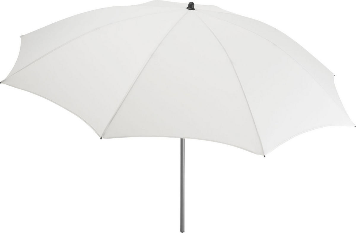 SONNENSCHIRM 180/180/126 cm - Weiß, Kunststoff (180/180cm) - FARE