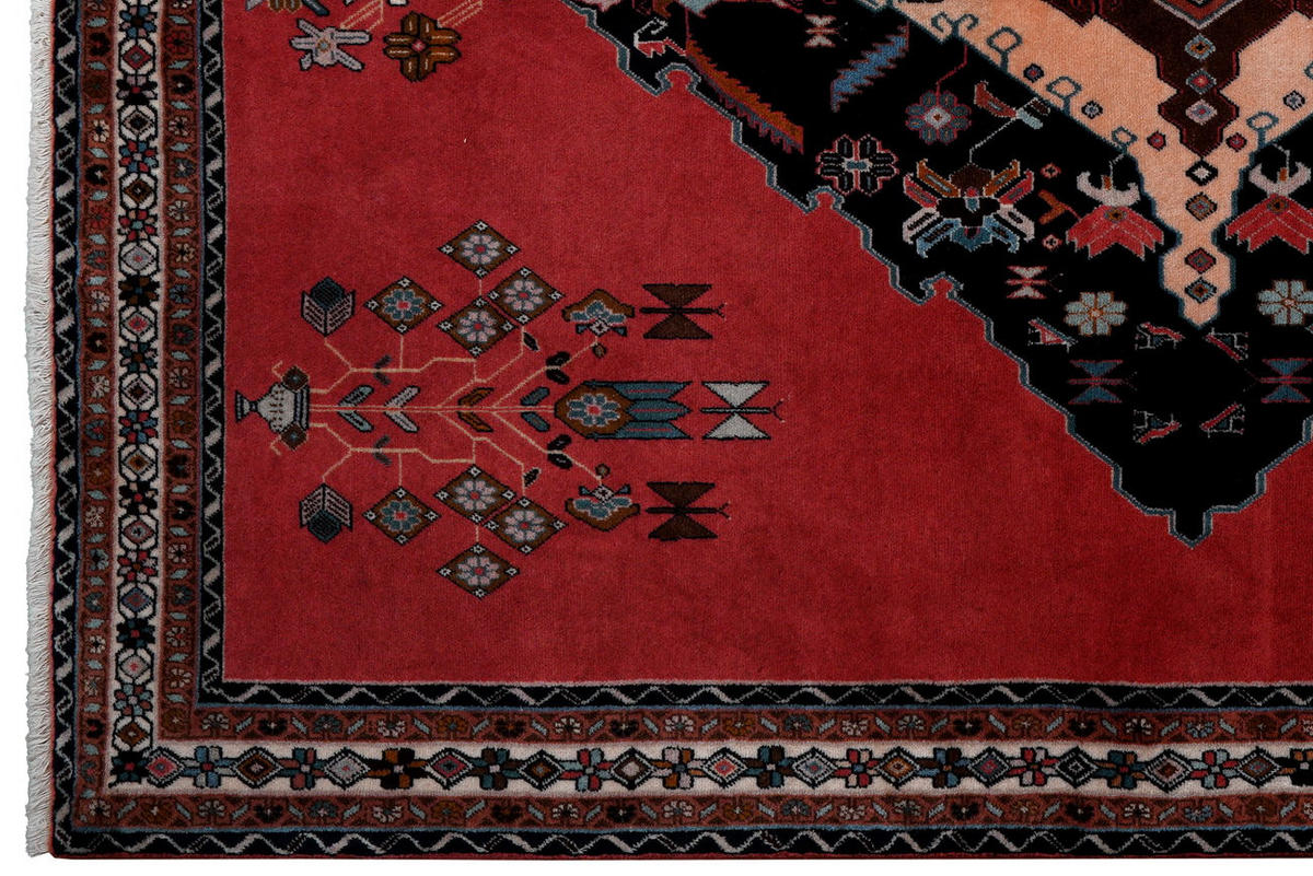 TEPPICH Afshar Mehrfarbig 210/160 cm Schurwolle - Multicolor, Textil (160/210cm) - Looma
