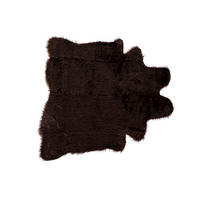 TEPPICH Braun (160 x 150 x 2 cm) - Braun, Kunststoff (160/150cm) - DKD Home Decor