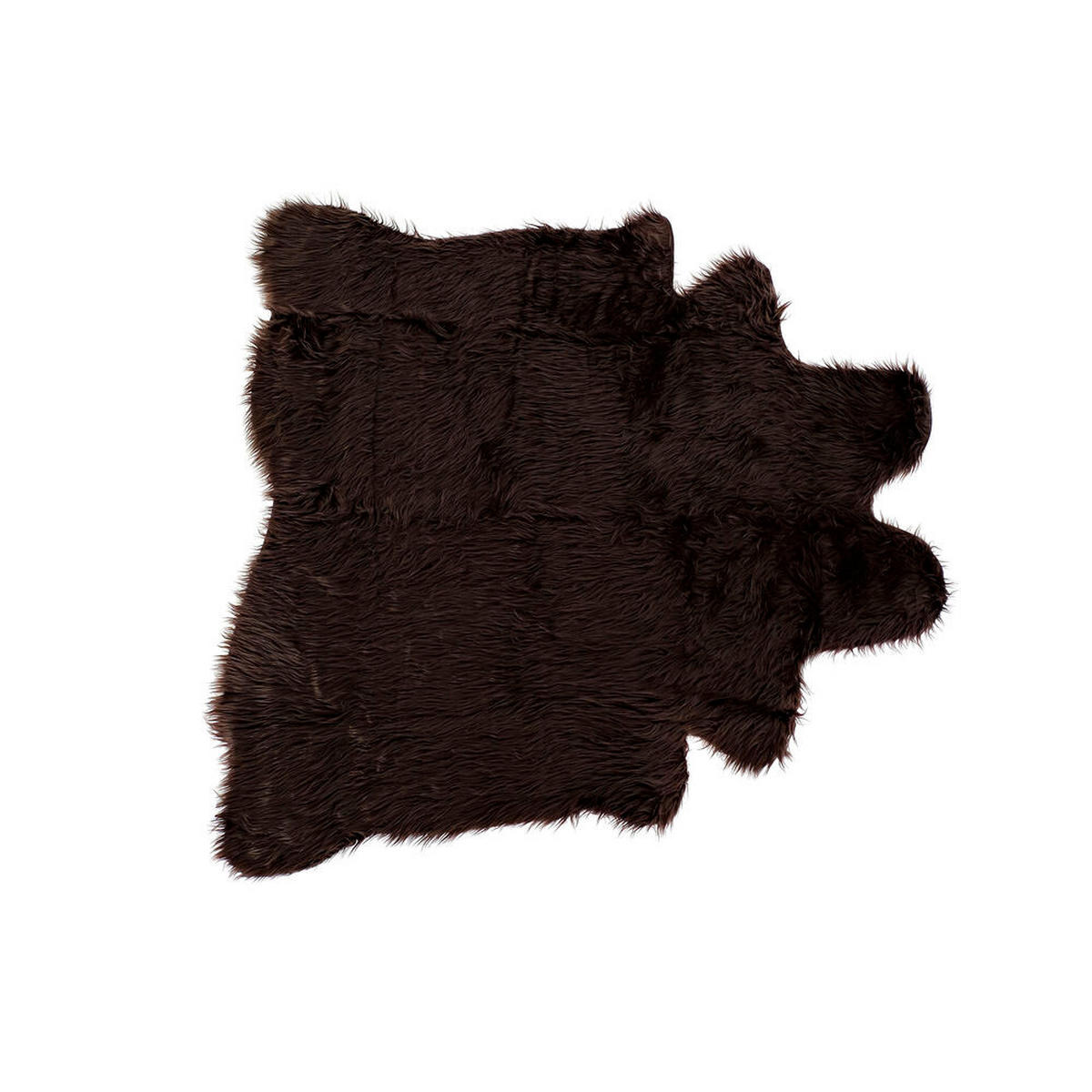 TEPPICH Braun (160 x 150 x 2 cm) - Braun, Kunststoff (160/150cm) - DKD Home Decor