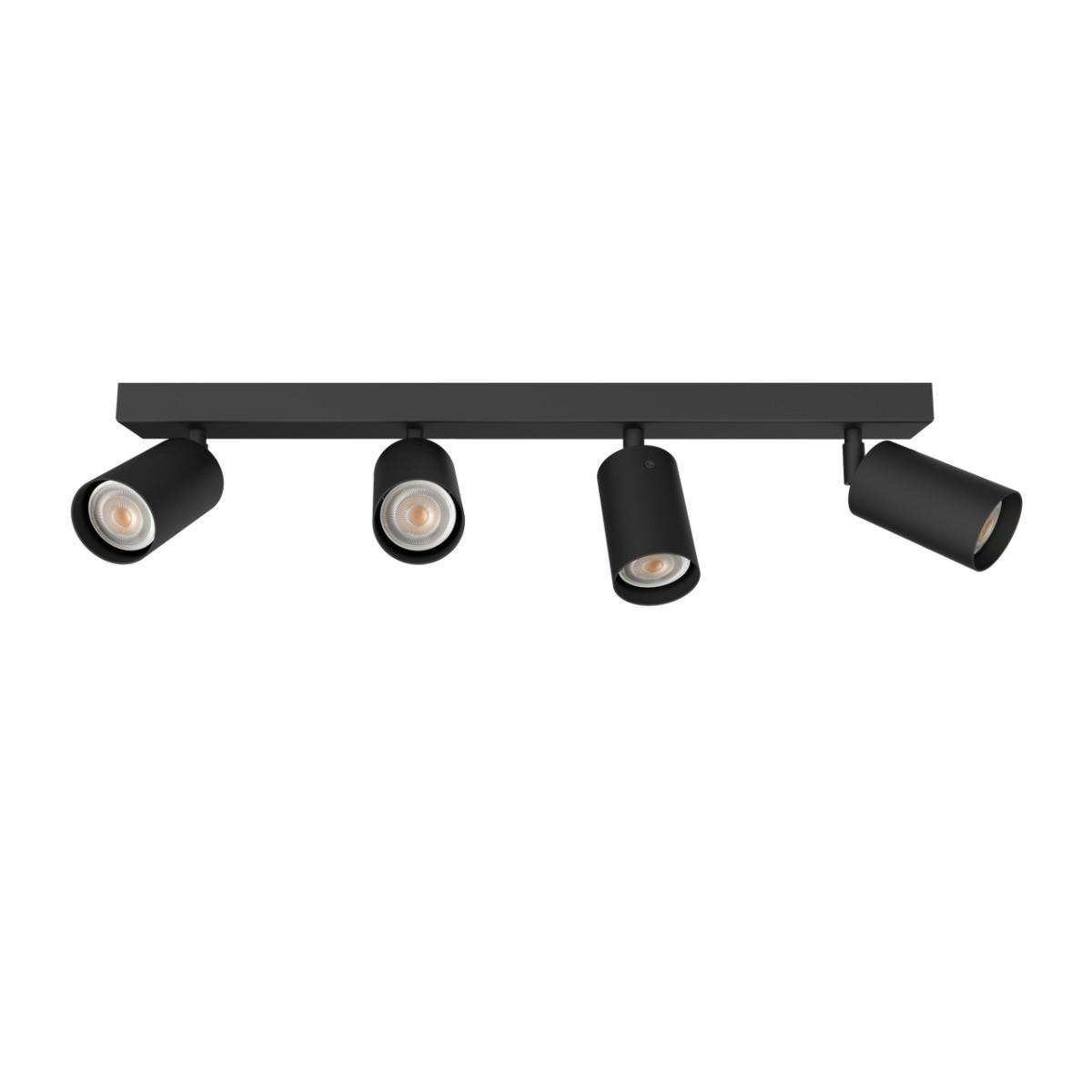 Lumicom Strahler Schwarz 60x21x10 cm