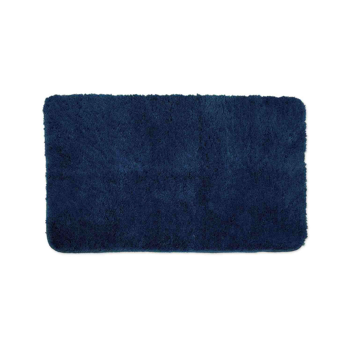 BADEMATTE Florenz - Dunkelblau, Textil (60/100cm) - WohnDirect