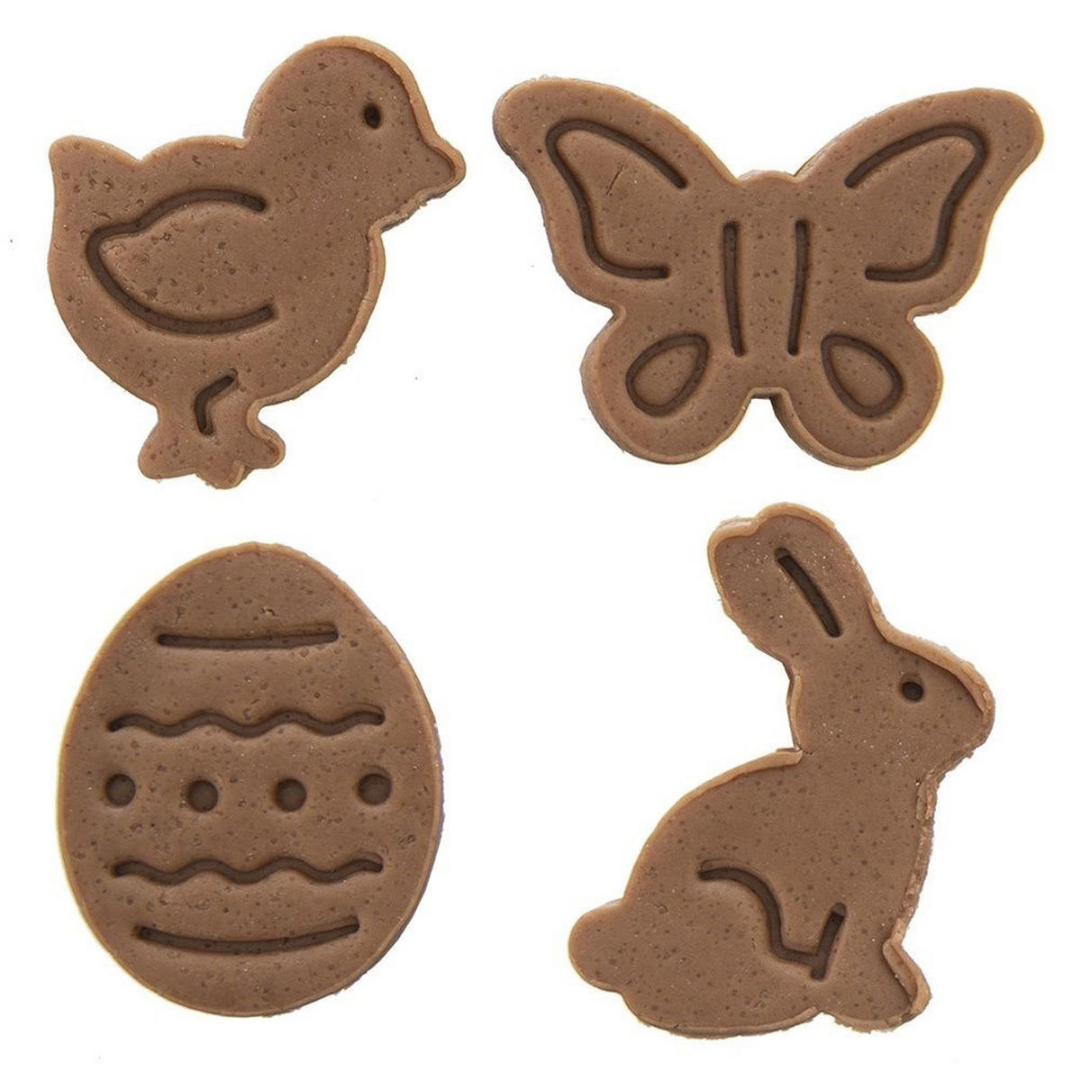 AUSSTECHFORM-SET Ostern Stempel 4-teilig Yellow - Gelb, Kunststoff (4/4/5cm) - Orion 