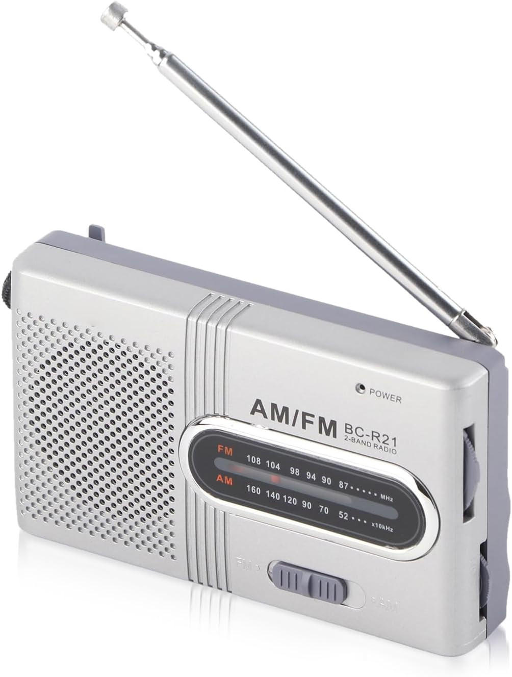 DCA Radio Grau 6.2x2.7x10.5 cm