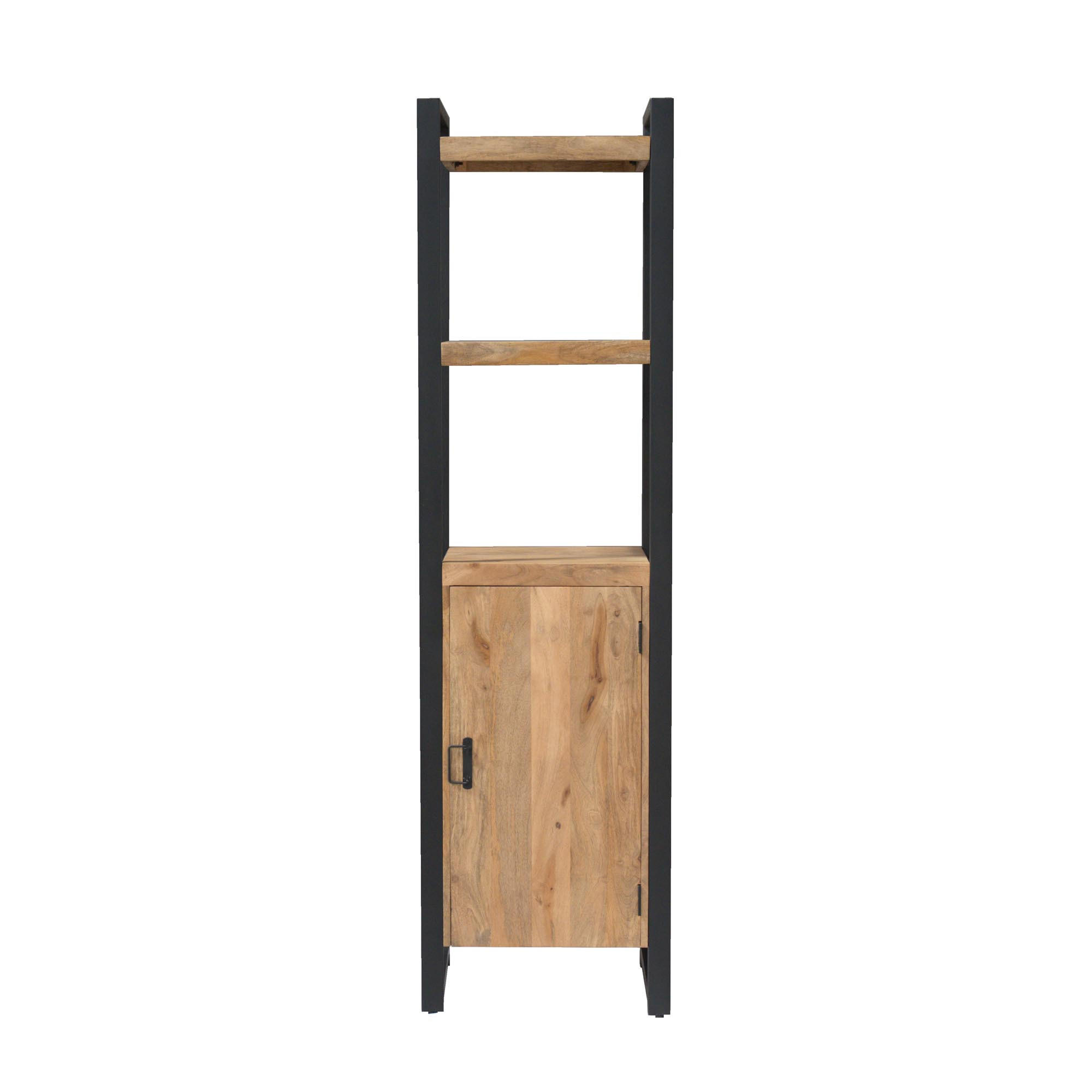BÜCHERREGAL Britt Braun 40/55/200 cm - Braun, Holz (55/200/40cm) - Starfurn