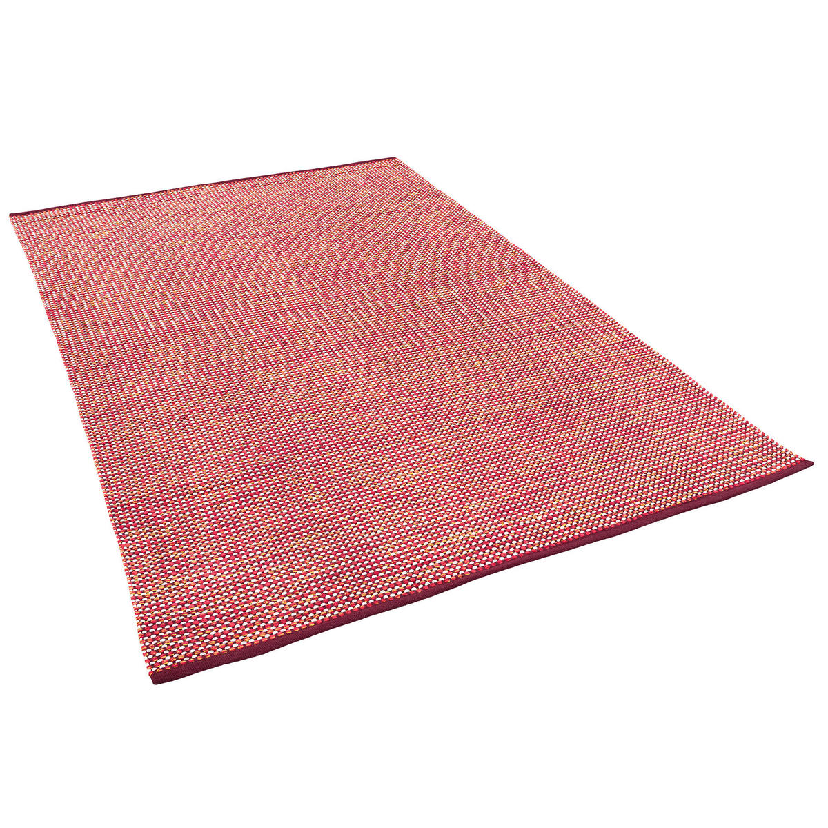 BAUMWOLLE NATUR KELIM TEPPICH SANDY MODERN - Dunkelorange, Textil (200/290cm) - Pergamon