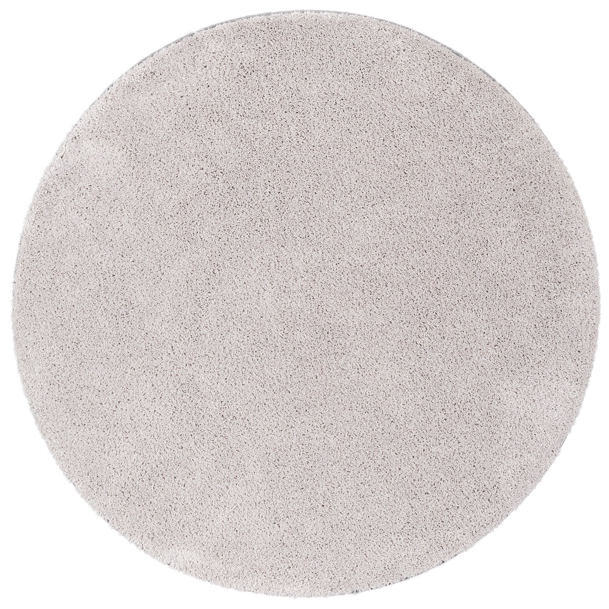 HOCHFLOR SHAGGY TEPPICH PALACE RUND - Grau, Textil (100/100cm) - Snapstyle