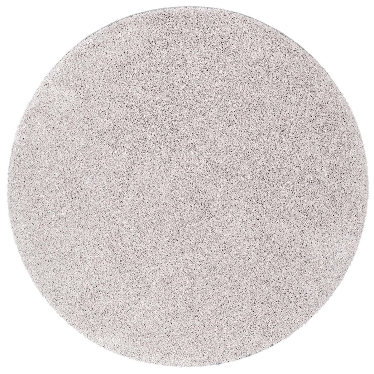 HOCHFLOR SHAGGY TEPPICH PALACE RUND - Grau, Textil (100/100cm) - Snapstyle