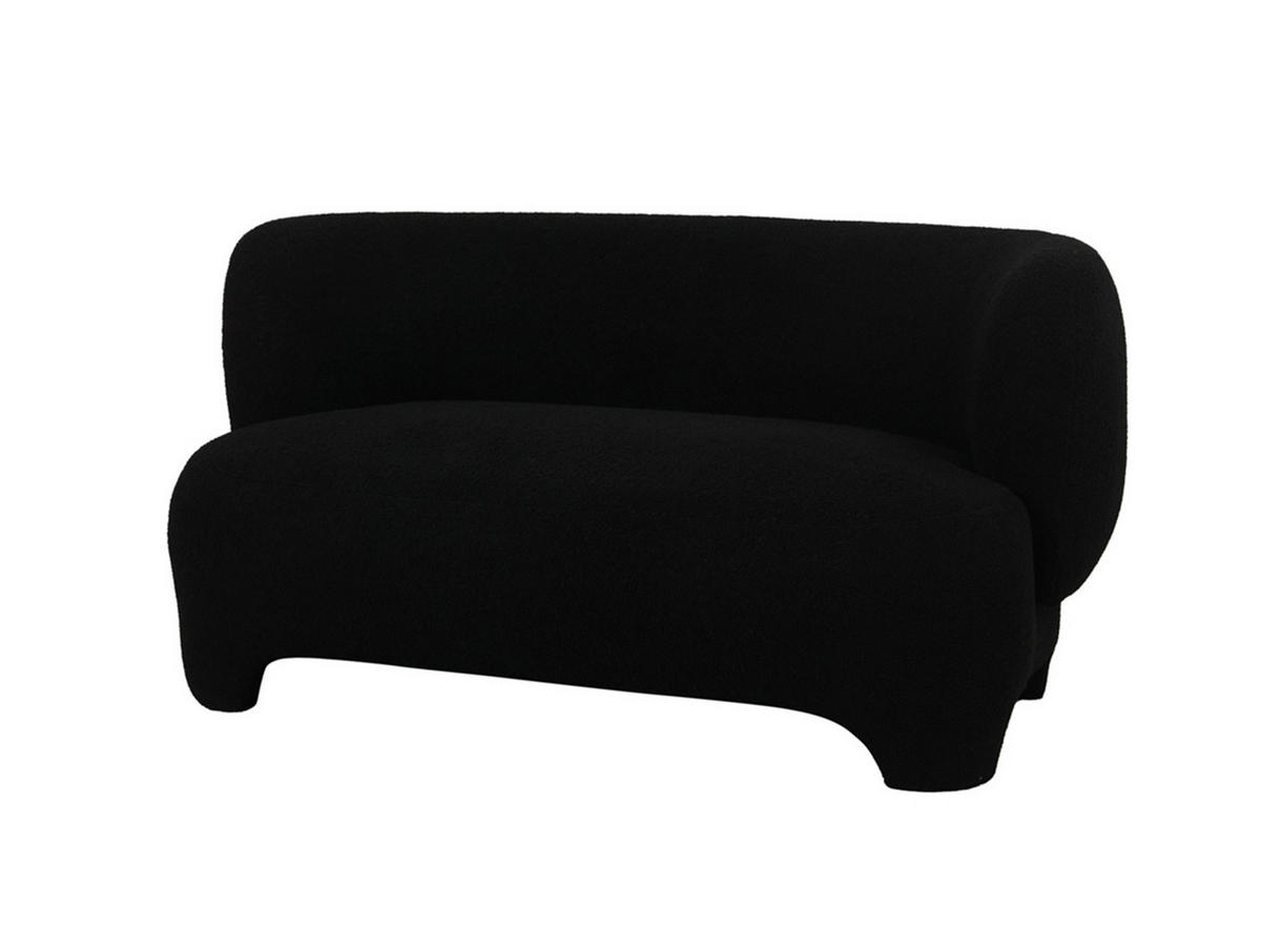 SOFA Ardor 81/142/71 cm - Schwarz, Textil (142/71/81cm) - Leitmotiv