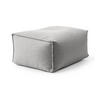 OUTDOOR POUF Der Kugelige - Hellgrau, Textil (65/35/55cm) - Mokebo