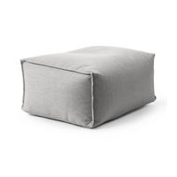 OUTDOOR POUF Der Kugelige - Hellgrau, Textil (65/35/55cm) - Mokebo