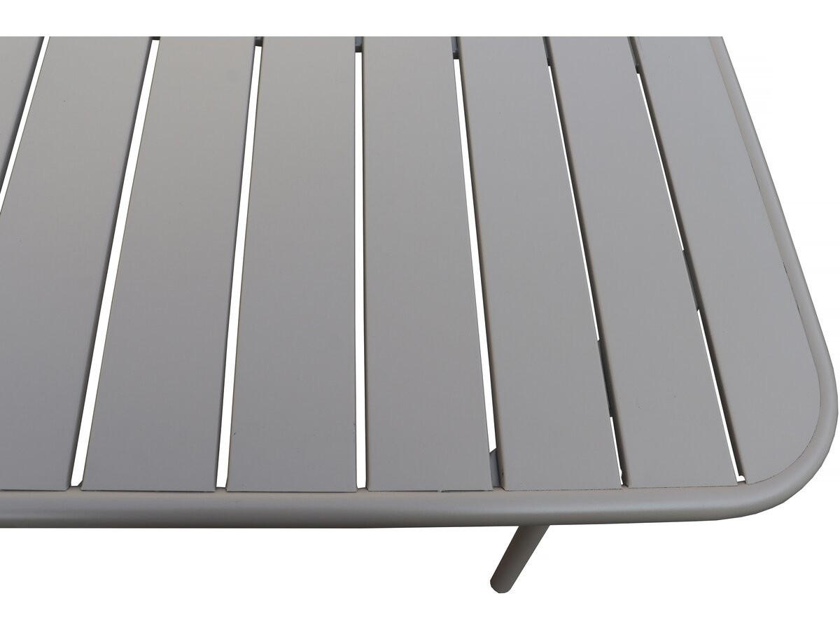 GARTENTISCH bilbao Taupe - Taupe, Metall (150/90/71cm) - Habitat Garten