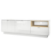 LOWBOARD Metro Einsatz in Eiche Natur - Eichefarben, Holzwerkstoff (153/48/38cm) - Vladon