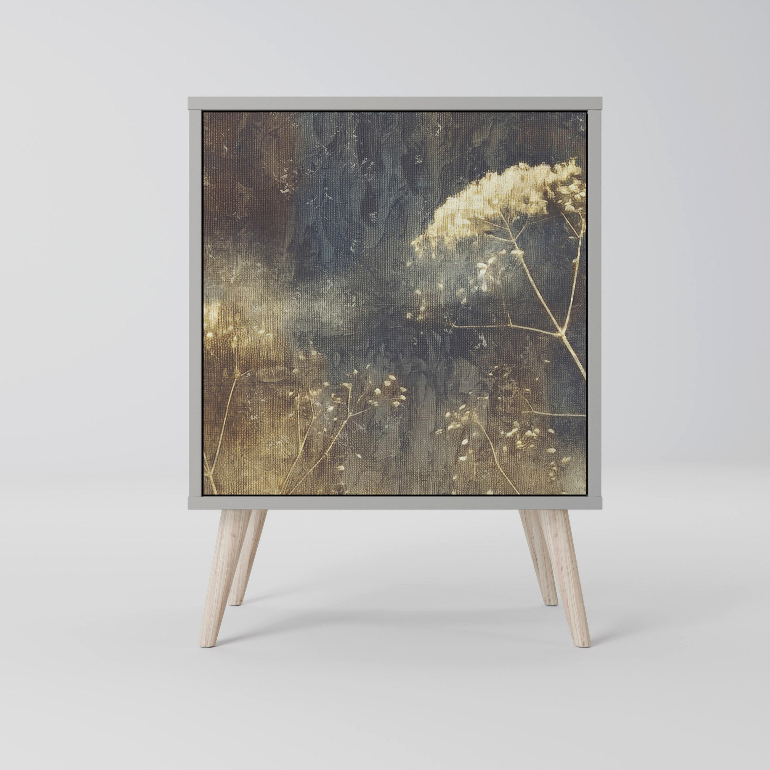 SpaceRebels Sideboard Grau 57.5x77.5x42 cm