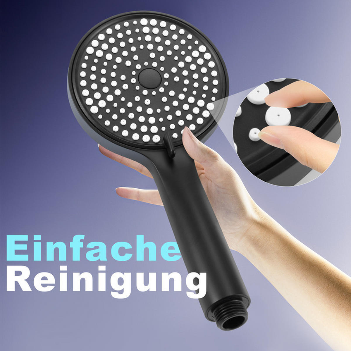 HANDBRAUSE Edith II 11/15/8cm - Schwarz, Metall (15/8/11cm) - Nettlife