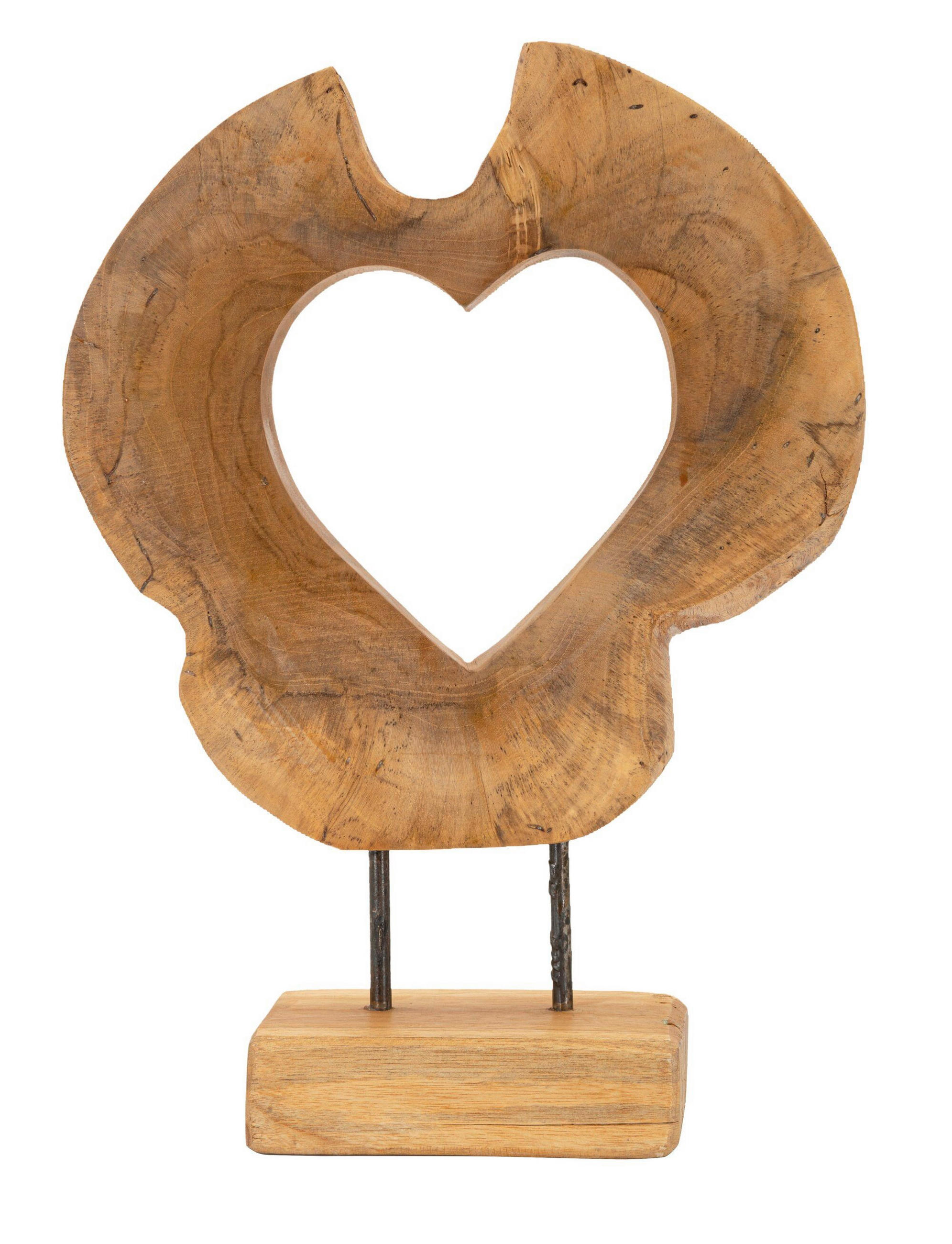 Mauro Ferretti Skulptur Braun 28x38x10 cm