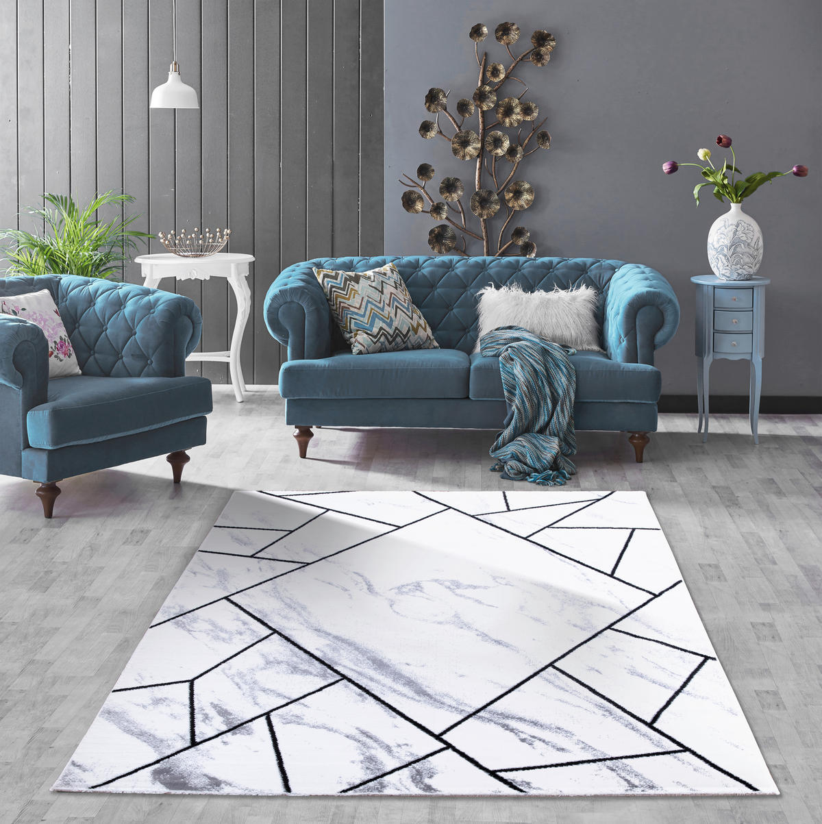 WEBTEPPICH 200/290 cm 39220 Hellgrau  - Hellgrau, Design, Textil (200/290cm) - Novel