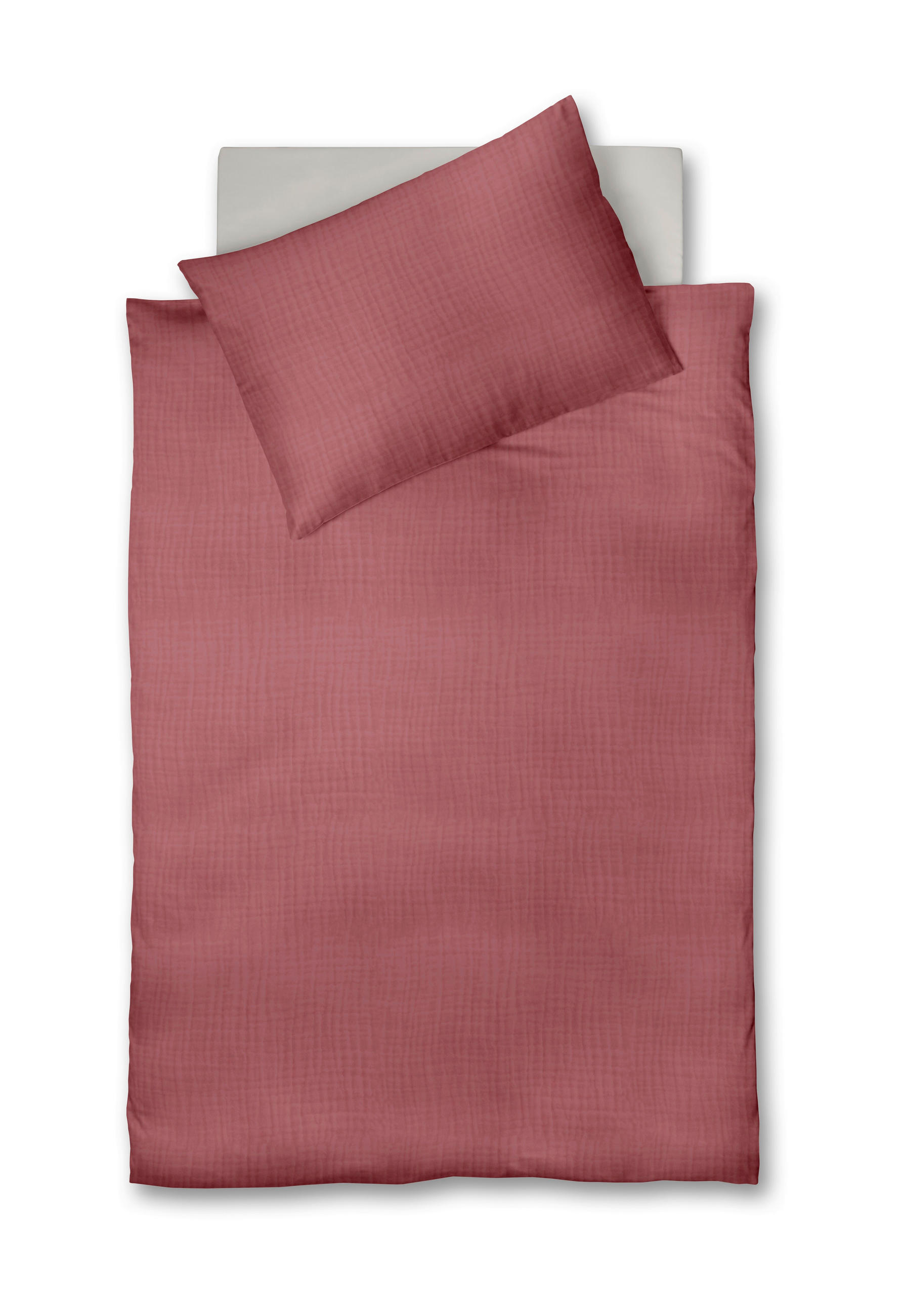 Fleuresse POVLEČENÍ, makosatén, starorůžová, 140/200 cm