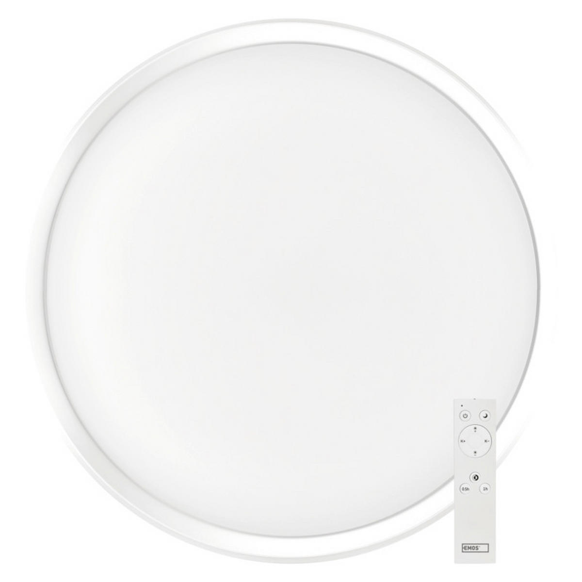 STROPNÍ LED SVÍTIDLO, 50/7/50 cm - Basics (50/7/50cm)