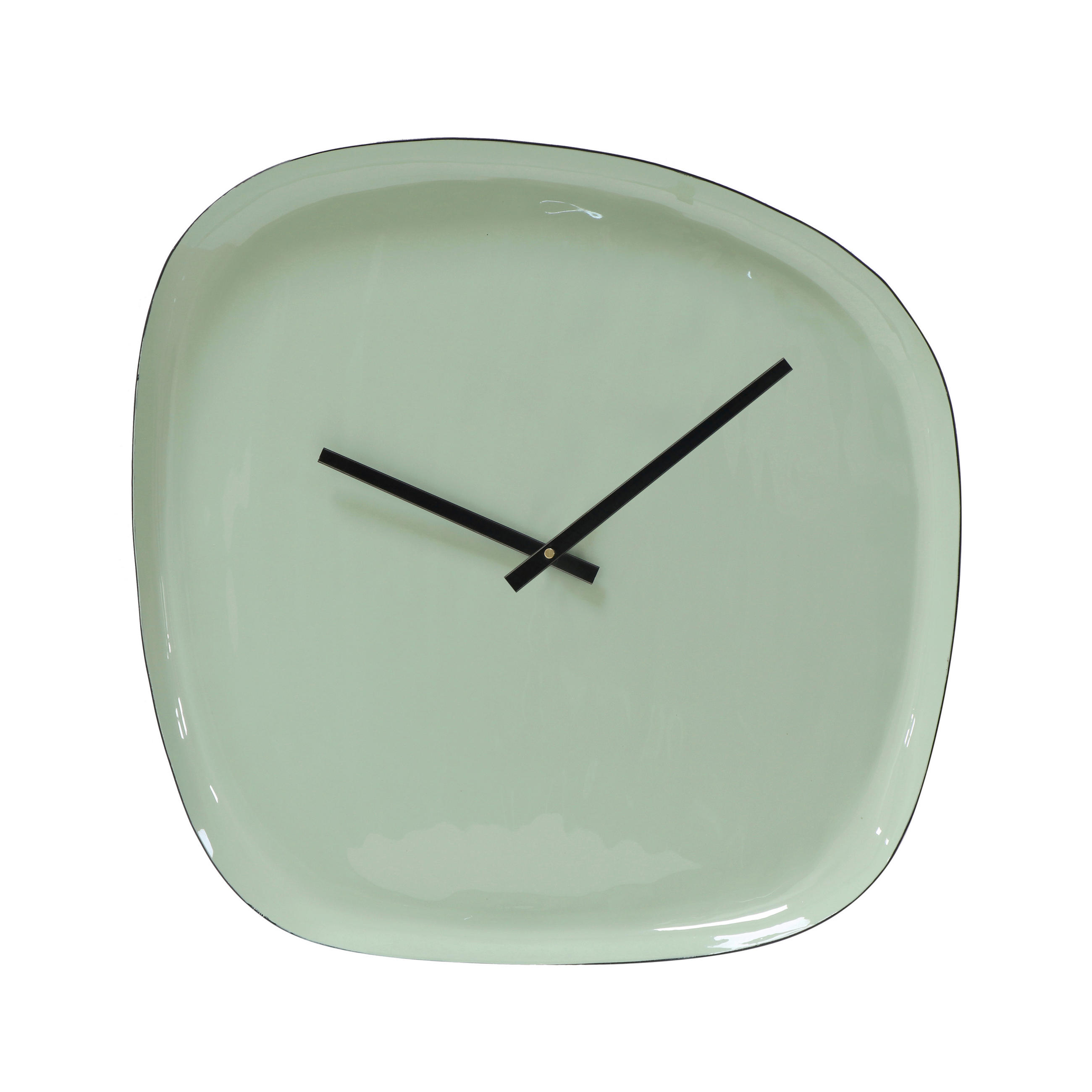 WANDUHR Pastellgrün 42/42/4 cm  - Pastellgrün, Basics, Metall (42/42/4cm)