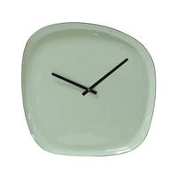 WANDUHR Pastellgrün 42/42/4 cm  - Pastellgrün, Basics, Metall (42/42/4cm)