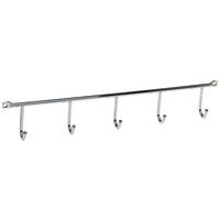 HAKENLEISTE  in Chromfarben  - Chromfarben, Metall (35/5/5cm) - home24