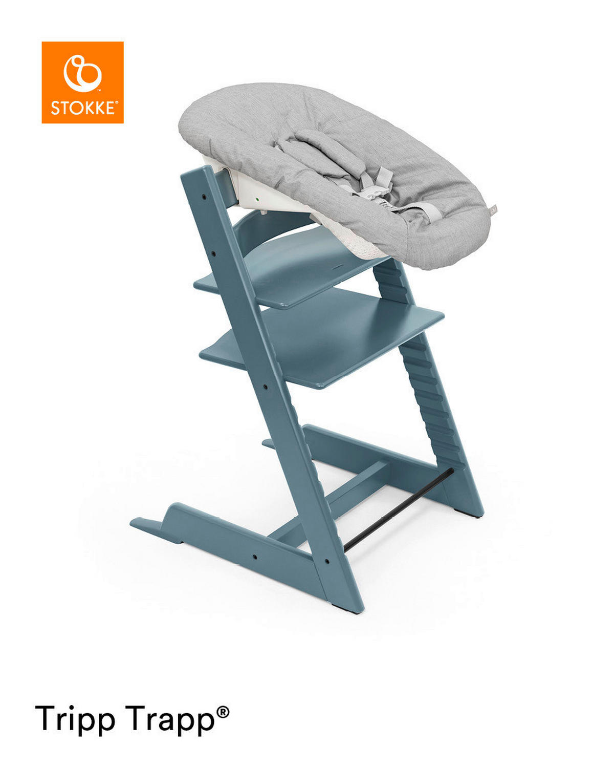 HOCHSTUHL Tripp Trapp  - Dunkelblau, Basics, Holz (46/79/49cm) - Stokke